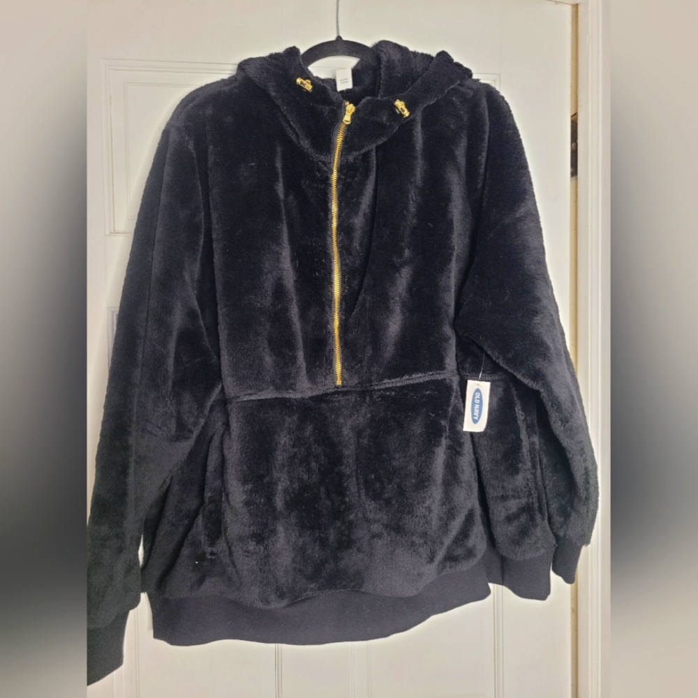 NWT Old Navy Plus size 3x 3xl Half Zip Pullover Hoodie